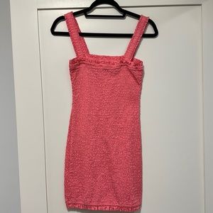 NWOT Mikoh pink dress size 2 (converts to a size medium or a size 6)